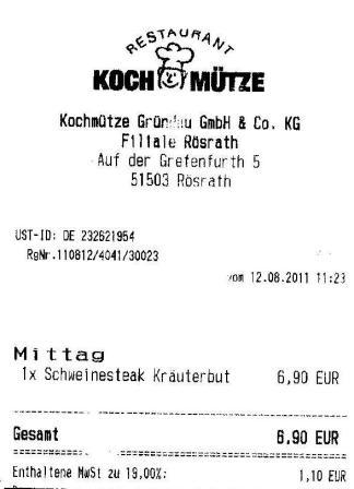 etsh Hffner Kochmtze Restaurant